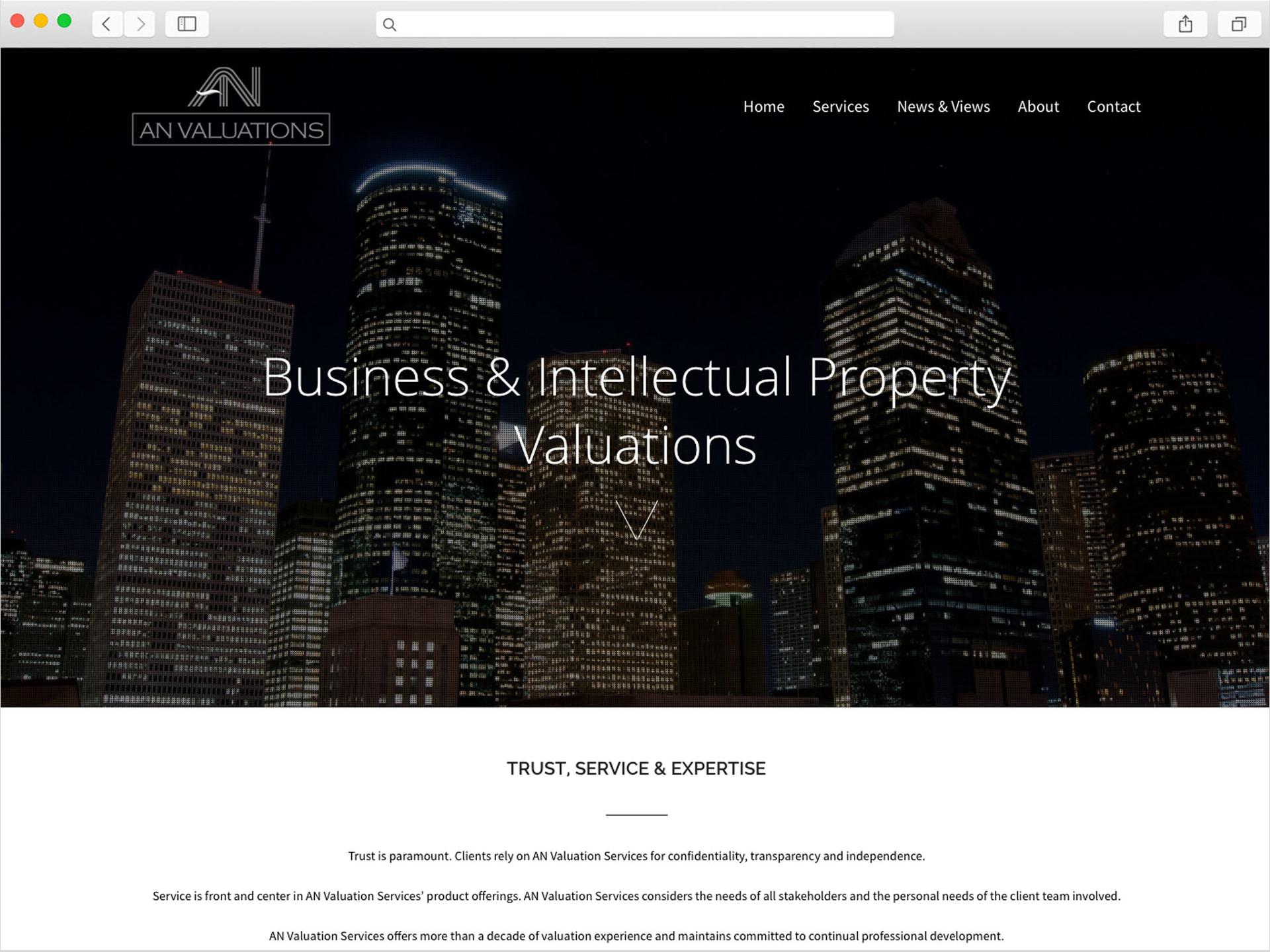 anvaluations-website