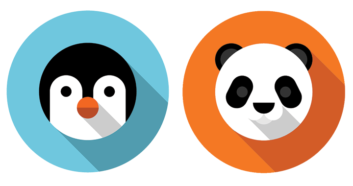 Pinguïn en Panda Update Google